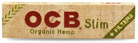 Enjoy a smooth, slow burn and contribute to a better world with OCB Organic Hemp Slim + Tips, exclusively at Vape Bazaar, Your #1 Online Smoke and Vape Shop!