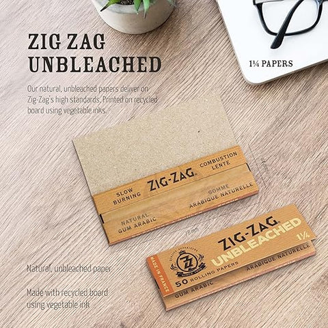 Zig Zag Rolling Papers 1 1/4 - Unbleached