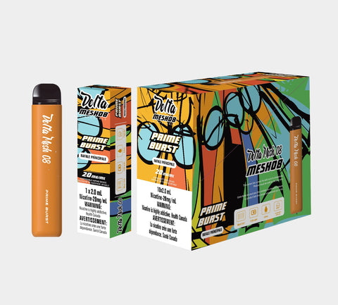 Delta Mesh 08 2500 Puffs Disposable Vape ( Bold 50)