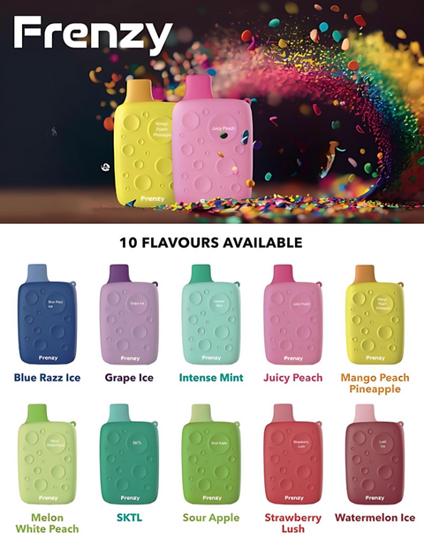 Frenzy Vape Store - VapeBazaar Canada
With Frenzy Vape, you can enjoy vaping more. Experience unparalleled delight with long-lasting puffs, powerful effects, and a beautiful appearance. Check out the Bentley Convenience Store and Bentley Smoke Shop, our neighborhood establishments. The Best Online Shop at www.VapeBazaar.ca We provide shipping throughout Canada.