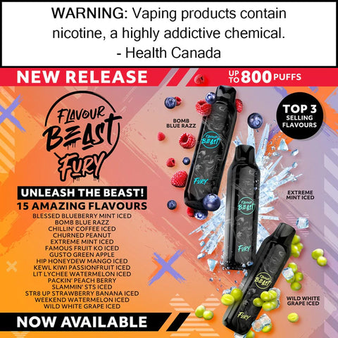 Flavour Beast Fury Disposable 800 Puffs