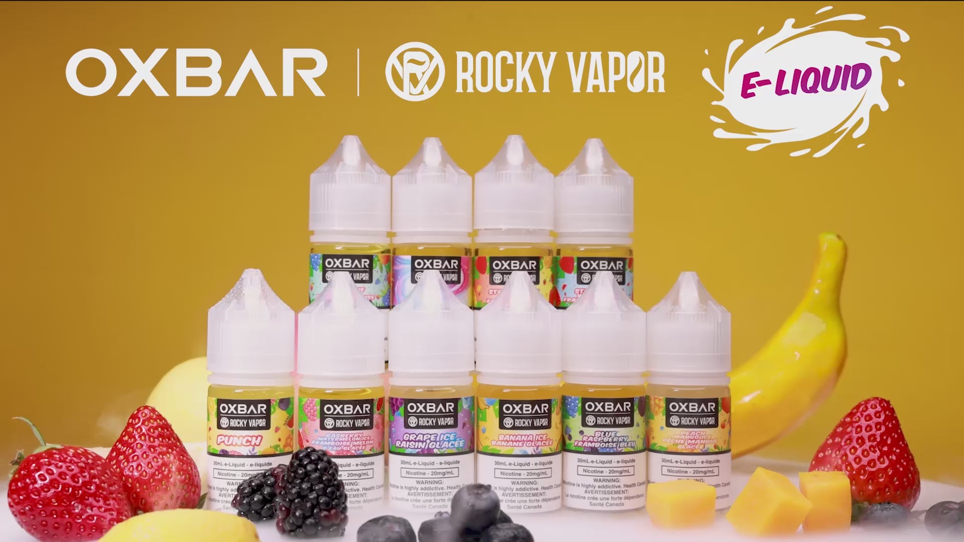 elf bar vape uk Pod x Oxbar Juice Salt Strawberry Watermelon Dragonfruit TFN 30ml main image 0