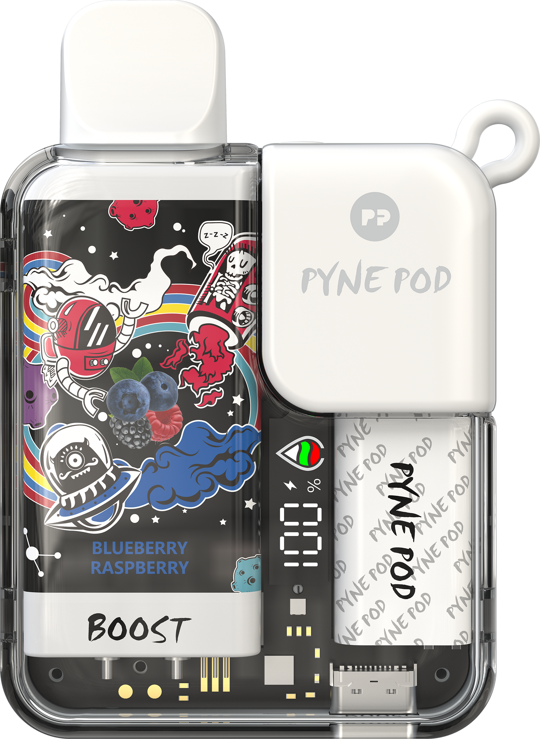 Pyne Pod Boost Disposable Vape - Blueberry CC