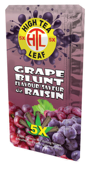 High Tea Leaf Blunt Wraps 5x