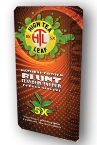 High Tea Leaf Blunt Wraps 5x
