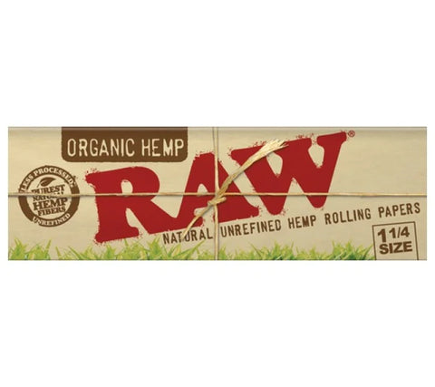 Discover RAW Organic Hemp 1¼ Rolling Papers—an ode to purity and naturalness. Unbleached, slow-burning, and entirely vegan. Elevate your smoking experience. Get them at your top choice, Vape Bazaar, the #1 Online Vape & Smoke Shop.