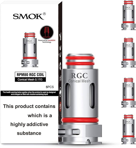 Smok RPM80 RGC Coil - conical Mesh 0.17 ohm