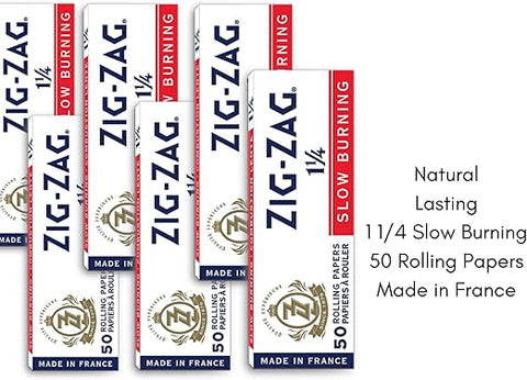 Zig Zag Rolling Papers 1 1/4 - Slow Burning (White)