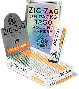Zig Zag Rolling Papers 1 1/4 - Ultra Thin