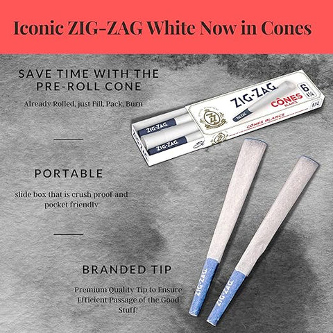 Zig Zag 1 1/4 Cones