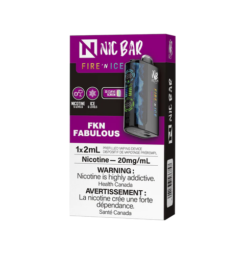 NIC BAR Fire N Ice 60K Disposable Vape