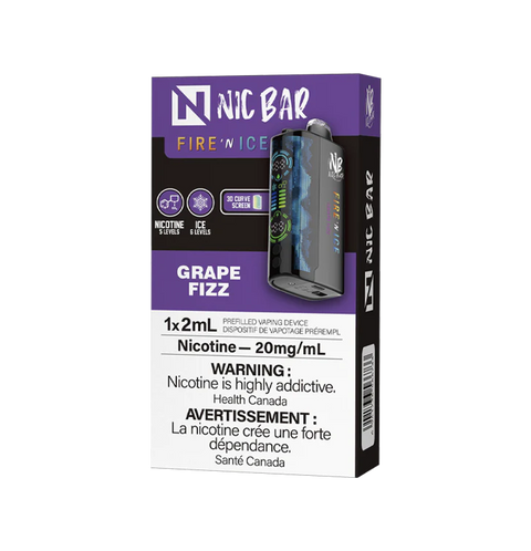 NIC BAR Fire N Ice 60K Disposable Vape
