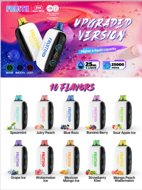 Fruitii 25K Disposable Vape