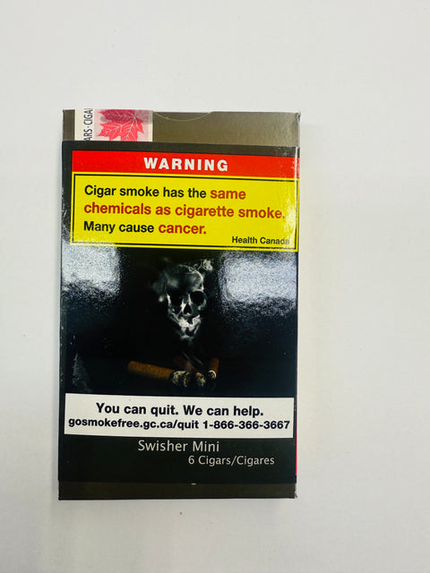 Swisher Mini Cigars - 6 Pack