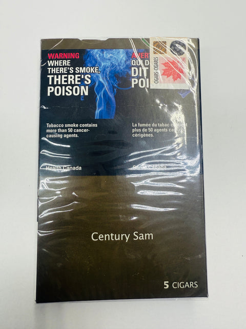 Century Sam Cigars - 5 Pack