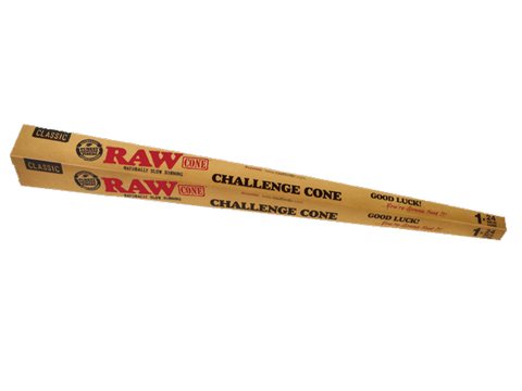 Ready for an epic smoke session? Take the RAW Classic Challenge Cone, available individually. Seize the moment and dive into the challenge at Vape Bazaar, your trusted #1 Online Vape & Smoke Shop. 