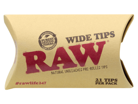 Elevate your smoking ritual with RAW Wide pre-rolled tips, now available in a convenient 21ct pack. Discover a new dimension of smoking satisfaction with RAW, your trusted choice. Buy now from Vape Bazaar, your #1 Online Vape & Smoke Shop.