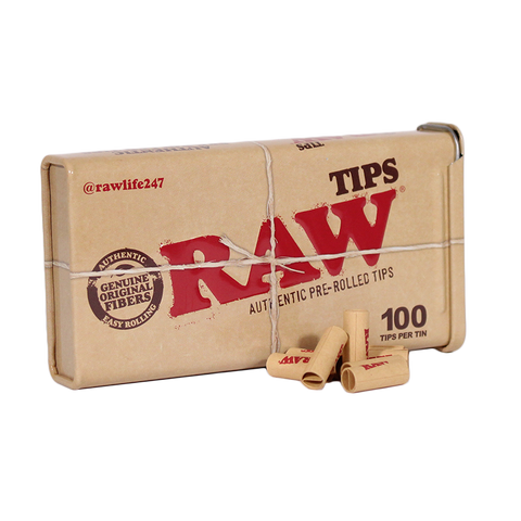 Enjoy a premium rolling experience with RAW Pre-Rolled Tips, now available in a convenient 100-tip tin. Elevate your smoking game with RAW, your trusted choice for quality smoking essentials. Purchase now from Vape Bazaar, your #1 Online Vape & Smoke Shop.