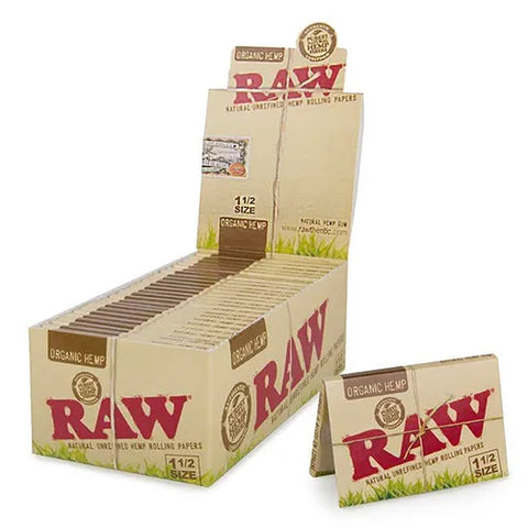 RAW Organic Hemp 1¼ Rolling Papers