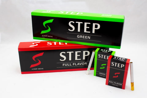 Green & Red  Step Ciggrattes- VapeBazaar  - Bentley Convience Store && Bentley Smoke Shop 