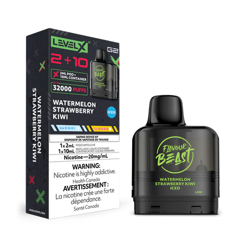 Flavor Beast LEVEL X G2 2+10 POD - 32K
