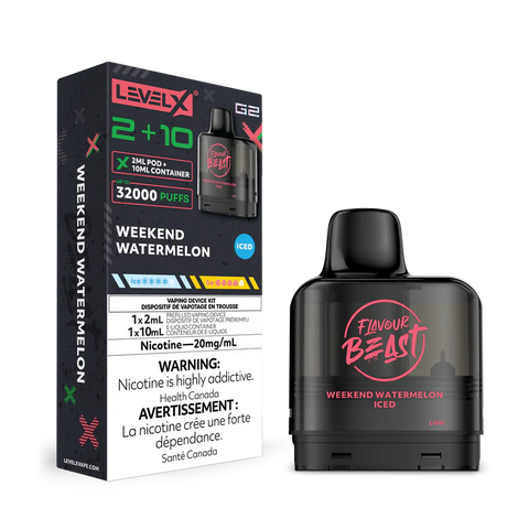 Flavor Beast LEVEL X G2 2+10 POD - 32K