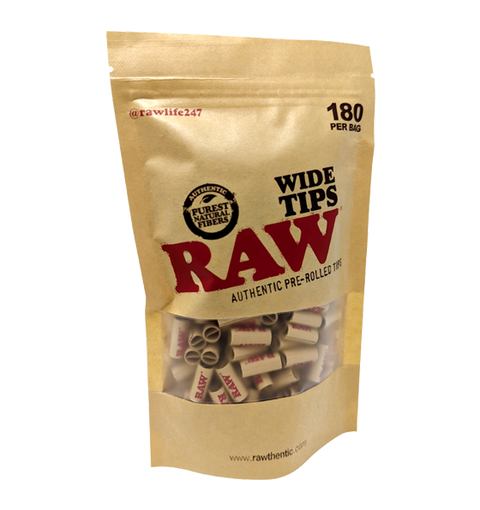 Discover the art of RAW rolling with precision-crafted pre-rolled tips! Elevate your smoke game with RAW Wide Tips, perfect for larger, smoother rolls. Get yours at Vape Bazaar, your #1 Online Smoke & Vape Shop. 