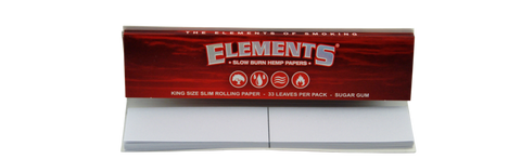 Unleash the true potential of your smoking rituals with ELEMENTS® RED CONNOISSEUR KING SIZE SLIM Rolling Papers with Tips. Discover them now at Vape Bazaar, your #1 Online Vape & Smoke Shop.