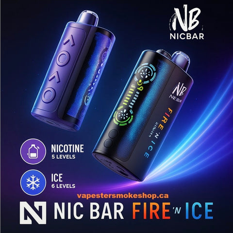 NIC BAR Fire N Ice 60K Disposable Vape Vapebazaar NIC BAR Fire N Ice 60K Disposable Vape Vapebazaar