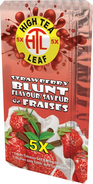High Tea Leaf Blunt Wraps 5x