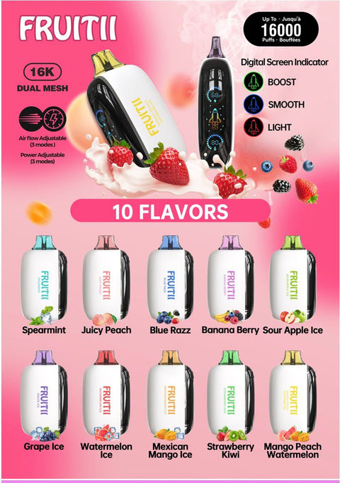 Fruitii 16K Disposable Vape