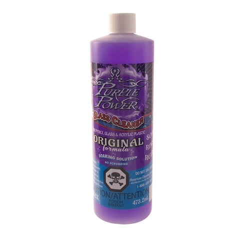 Purple Power 16 oz - Bong Cleaner instant formula