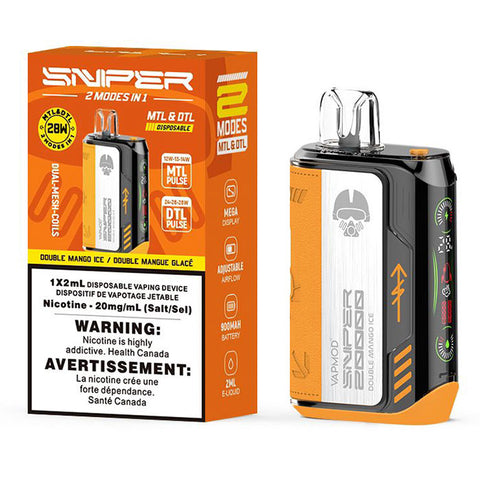 SNIPER 20K DISPOSABLE VAPE (Bold 50)