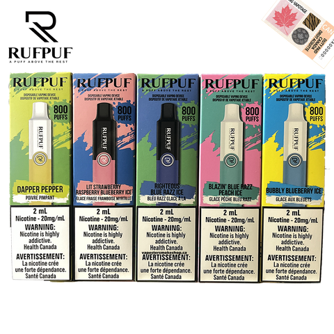 RUFPUF 800 Puffs Disposable Vape