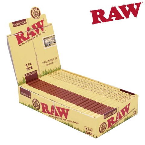 Discover RAW Organic Hemp 1¼ Rolling Papers—an ode to purity and naturalness. Unbleached, slow-burning, and entirely vegan. Elevate your smoking experience. Get them at your top choice, Vape Bazaar, the #1 Online Vape & Smoke Shop.