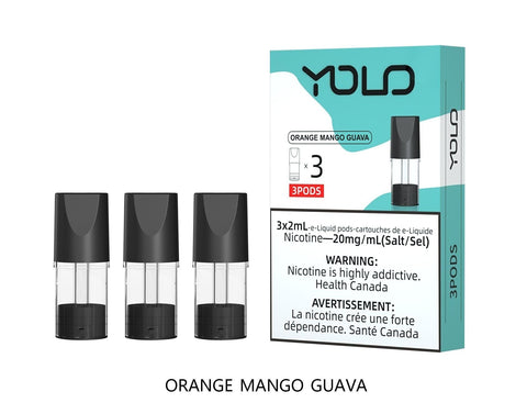 Yolo Pre-Filled Pods- Bold Flavors