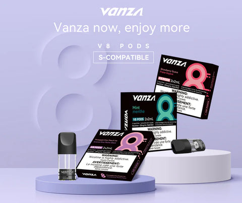 Vanza V8 Pods(Compatible Pods)